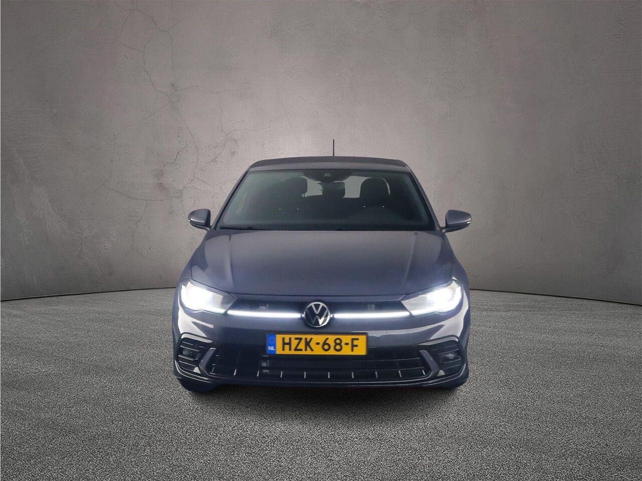 Volkswagen POLO R-Line Edition 1.0 TSI 95pk Adaptive cruise control, LED matrix koplampen, Achteruitrijcamera, Stoelverwarming, Navigatie, Parkeersensoren, App connect