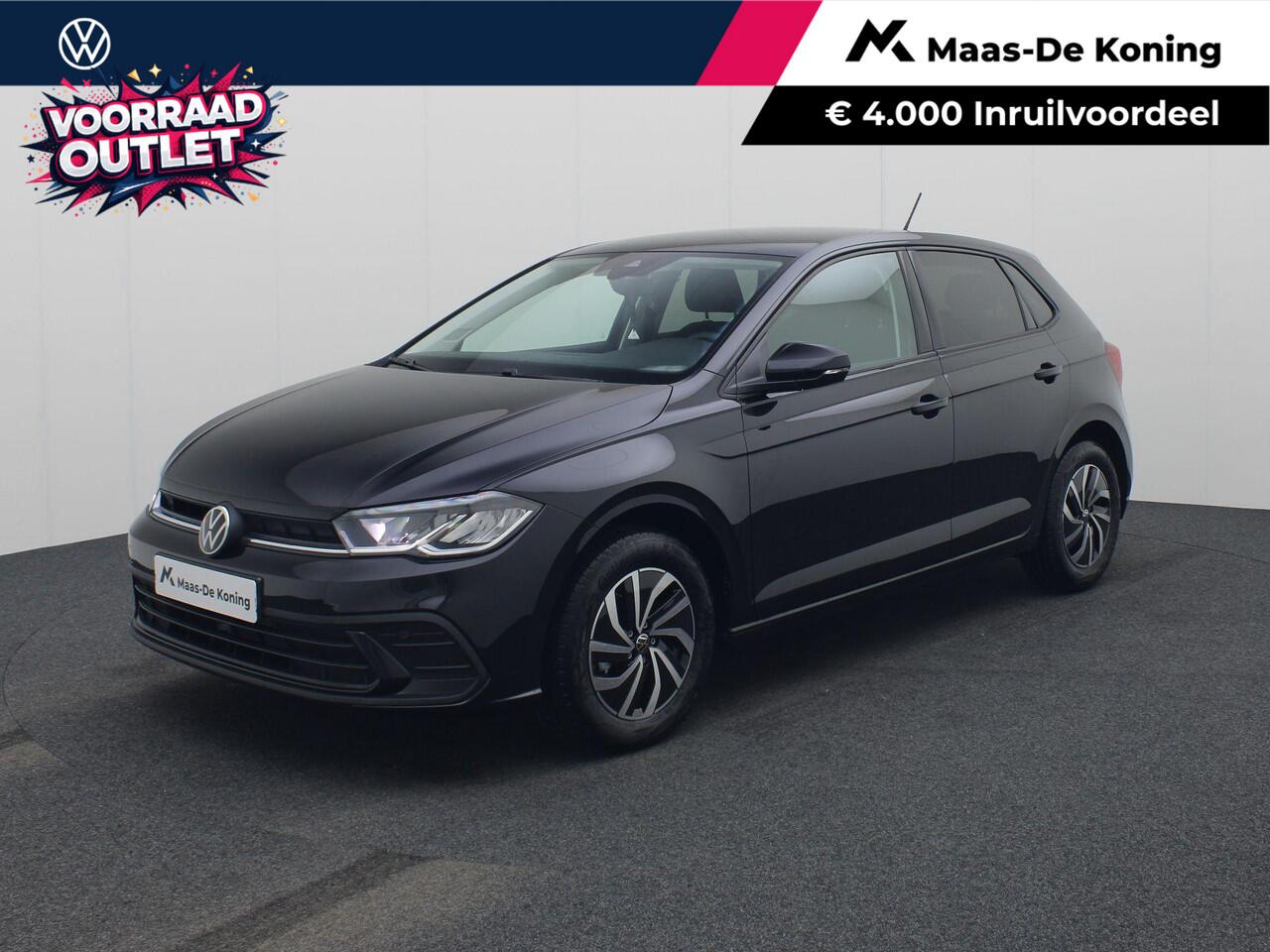 Volkswagen POLO Life Edition 1.0 TSI 95 pk 5 versn. Hand · Achteruitrijcamera · regensensor ·