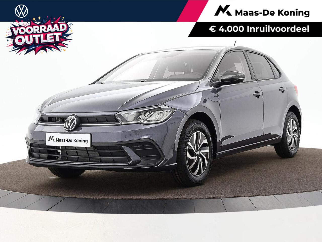 Volkswagen POLO Life Edition 1.0 TSI 95 pk 5 versn. Hand · Achteruitrijcamera · regensensor ·