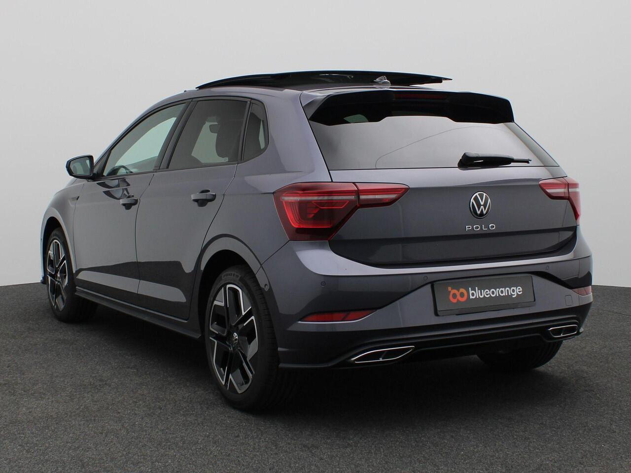 Volkswagen POLO 1.0 TSI R-Line Edition 95PK DSG Pano-Schuifdak, Keyless, Matrix LED-Verlichting, Side Assist, Adaptieve Cruise Control, Achteruitrijcamera, 17" LM Velgen, Navi via Apple Carplay/Android Auto