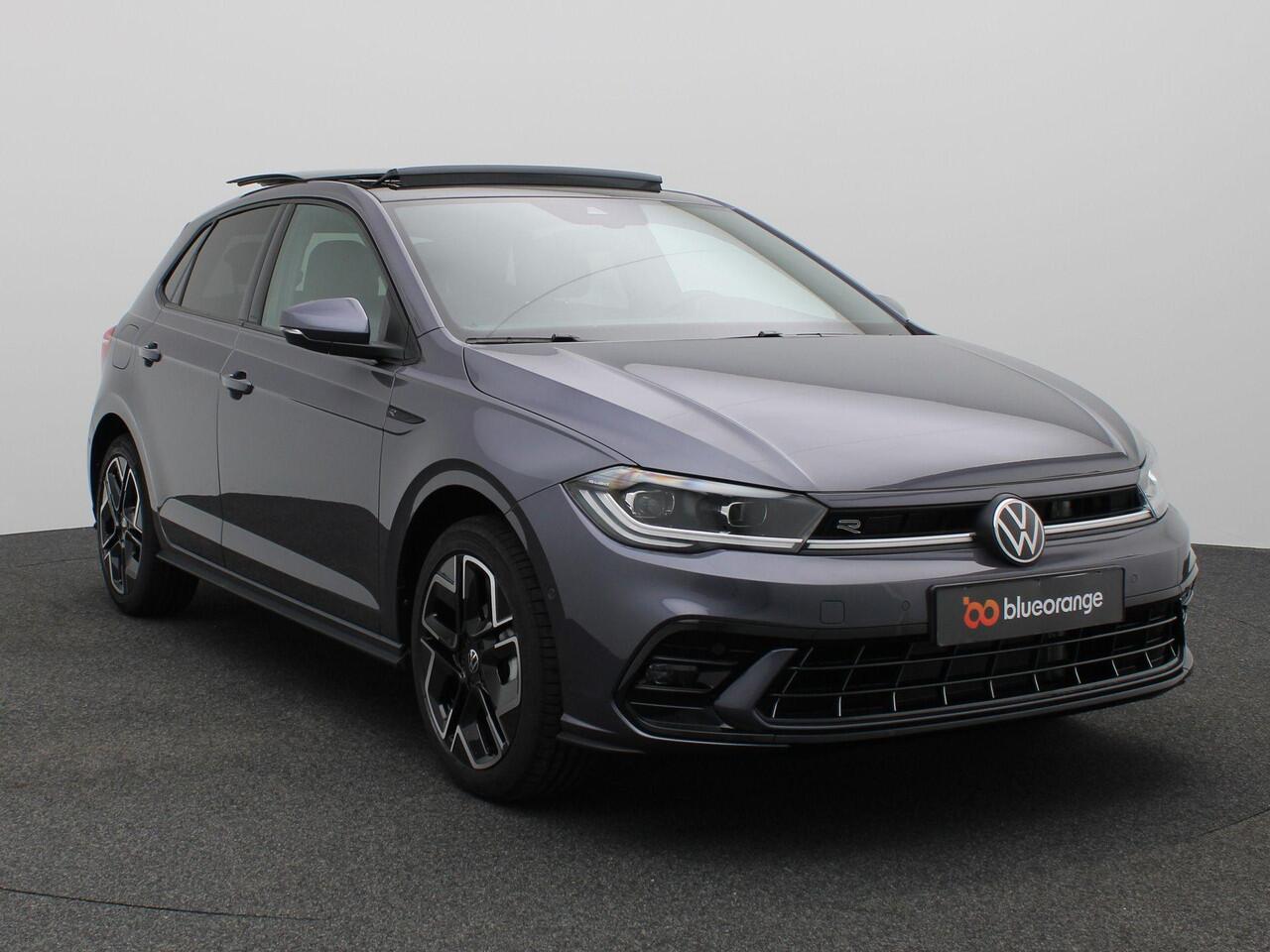 Volkswagen POLO 1.0 TSI R-Line Edition 95PK DSG Pano-Schuifdak, Keyless, Matrix LED-Verlichting, Side Assist, Adaptieve Cruise Control, Achteruitrijcamera, 17" LM Velgen, Navi via Apple Carplay/Android Auto