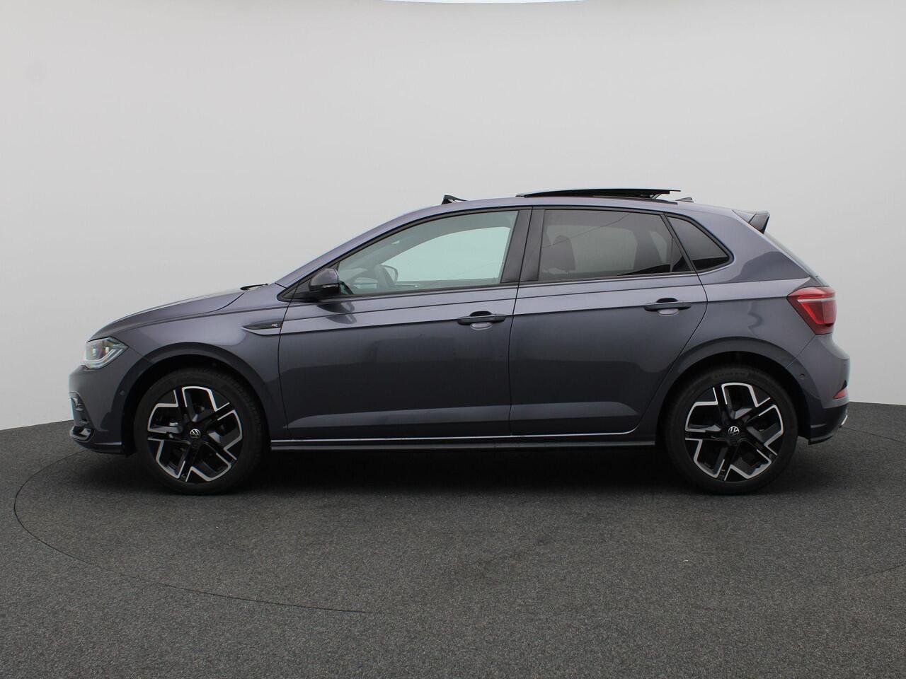 Volkswagen POLO 1.0 TSI R-Line Edition 95PK DSG Pano-Schuifdak, Keyless, Matrix LED-Verlichting, Side Assist, Adaptieve Cruise Control, Achteruitrijcamera, 17" LM Velgen, Navi via Apple Carplay/Android Auto