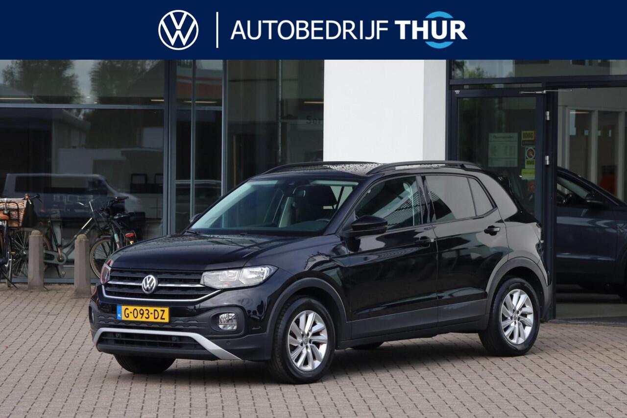 Volkswagen T-Cross 1.0 TSI Life 95PK / 70kW, NL auto 1e eigenaar dealeronderhouden, adaptieve cruise control (acc), elektrisch verstel-, verwarm- en inklapbare buitenspiegels (spiegel pakket), 16" 'Rochester' LMV, licht en regensensor, parkeersensoren voor en achter (pdc), 