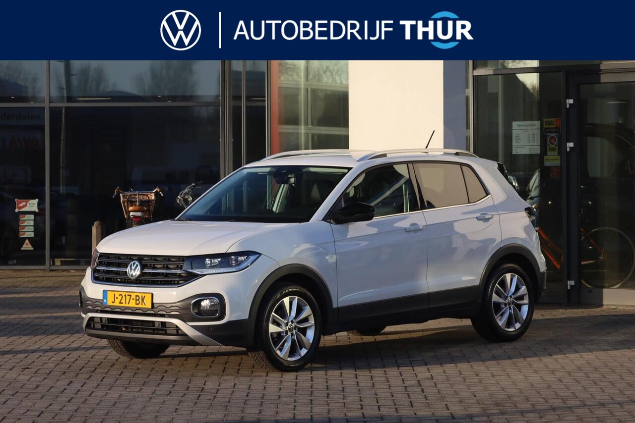 Volkswagen T-Cross 1.0 TSI Style 115PK / 85kW, Voorstoelen verwarmbaar, navigatie, Apple Carplay & Android Auto, dodehoek detectie (side assist), digital cockpit pro, adaptieve cruise control (acc), achteruitrijcamera (rear view), elektrisch verstel-, verwarm- en inklapbare