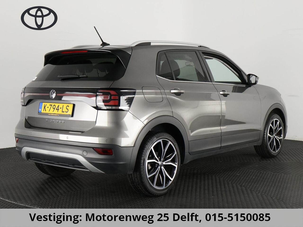 Volkswagen T-Cross 1.0 TSI STYLE + EXECUTIVE EN BLACK DESIGN PACK NL AUTO +VEEL OPTIES. GARANTIE TOT 2 JAAR*