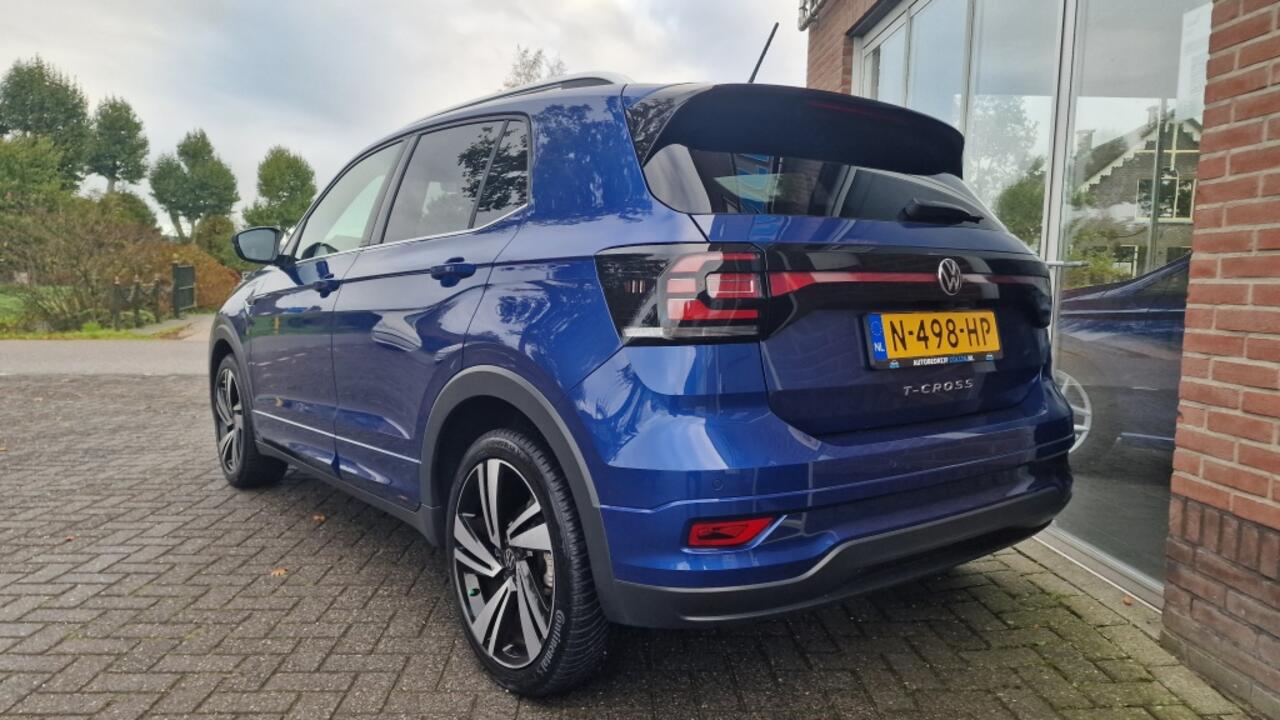 Volkswagen T-Cross 1.0 TSI 110pk 2x R-Line, DSG automaat, NL Auto, Adaptieve cruise