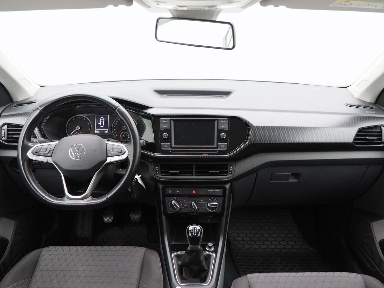 Volkswagen T-Cross 1.0 TSI Life | Adaptive Cruise | Parkeersensoren | Bluetooth | Carplay | Trekhaak | 16 inch | 81.482 Km!!