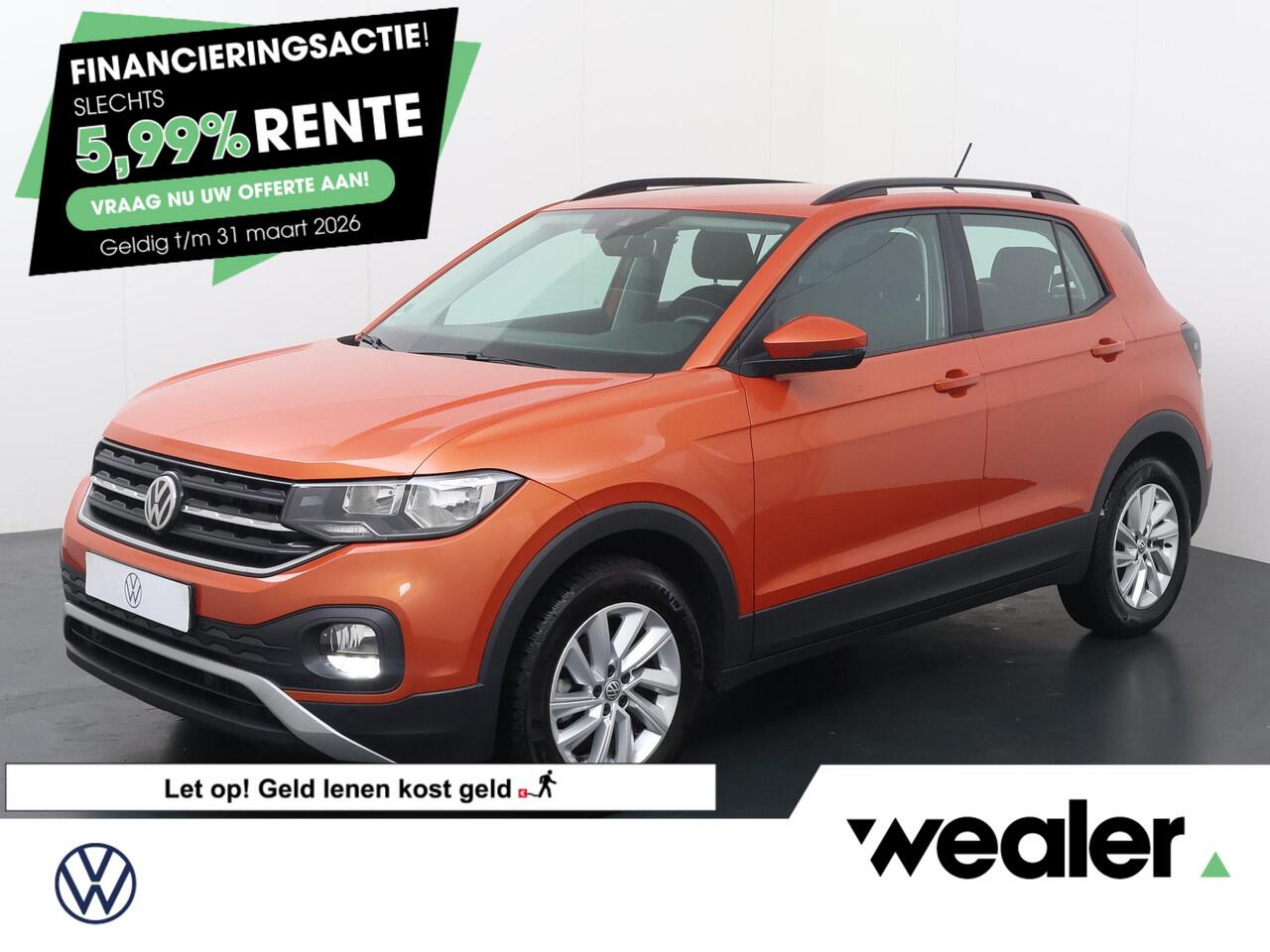 Volkswagen T-Cross 1.0 TSI Life | 95 PK | Parkeersensoren | Climate control | Adaptive cruise control |