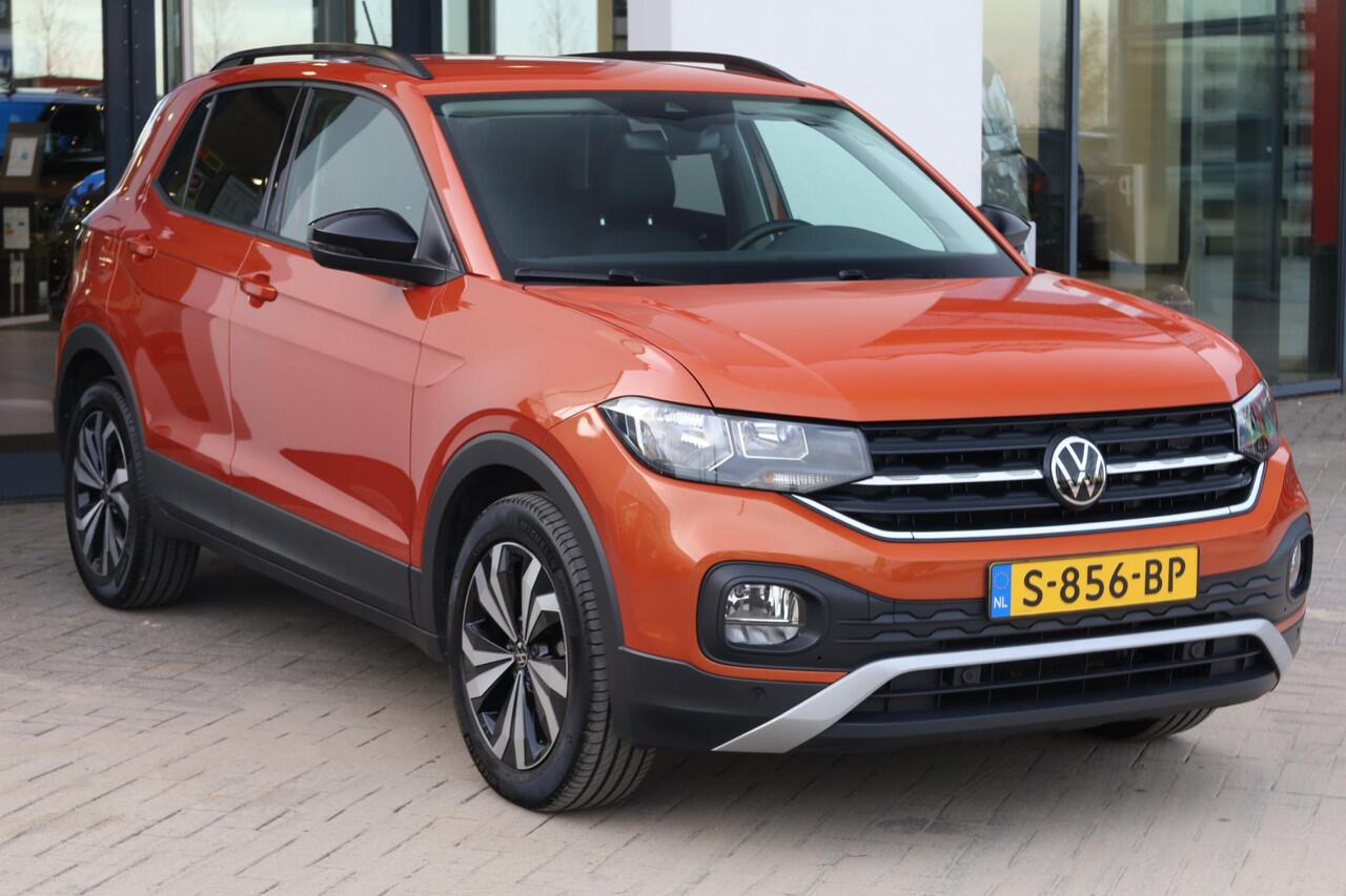 Volkswagen T-Cross 1.0 TSI Life PL ¤533 p/m* 70KW/95PK, 13983KM! Life, automatische airco, PDC voor en achter, Comfort pakket, Multimedia pakket Black Design pakket
