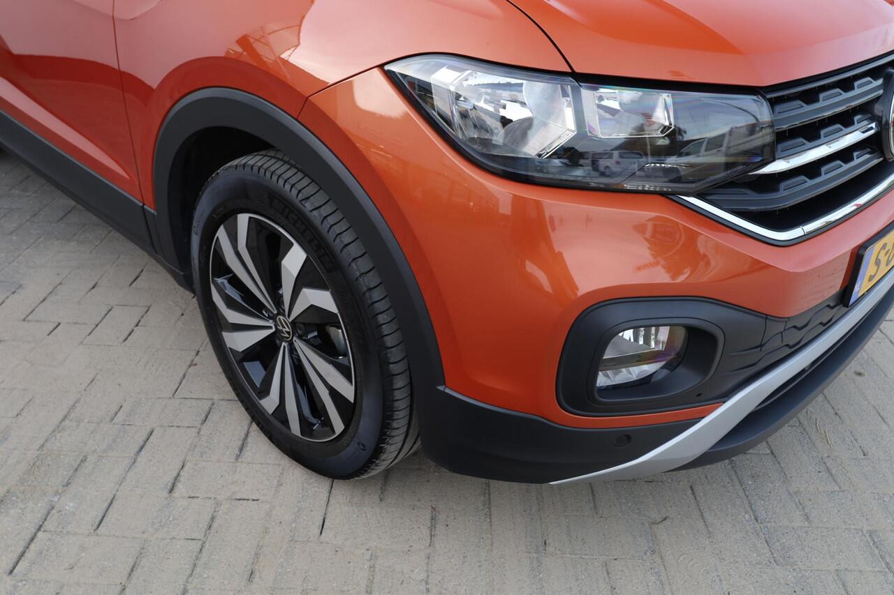 Volkswagen T-Cross 1.0 TSI Life PL ¤533 p/m* 70KW/95PK, 13983KM! Life, automatische airco, PDC voor en achter, Comfort pakket, Multimedia pakket Black Design pakket