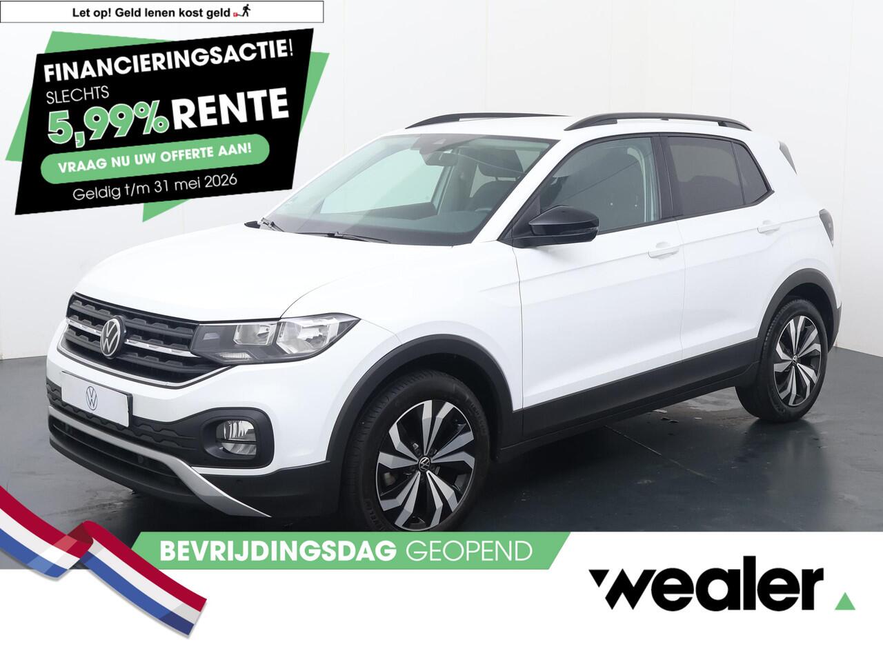 Volkswagen T-Cross 1.0 TSI Life | 95 PK | Navigatiesysteem | Parkeersensoren | Adaptive cruise control |