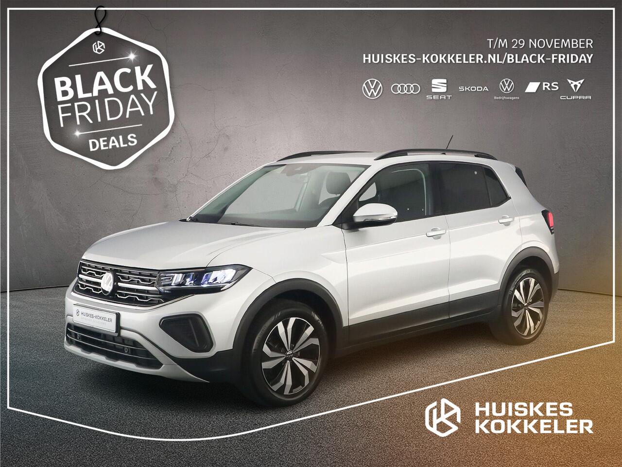 Volkswagen T-Cross Life Edition 1.0 TSI 115pk DSG Automaat Adaptive cruise control, Achteruitrijcamera, Stoelverwarming, Parkeersensoren, App connect, LED koplampen, Airco