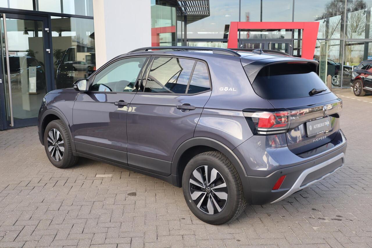 Volkswagen T-Cross 1.0 TSI Life Edition 60mnd 100.000km garantie privacy glas stoelverwarming acc adaptieve cruise control 4 seizoenen banden navigatie draadloos via app connect / carplay light assist climatronic 2 zone ambiente verlichting dimmende binnenspiegel travel ass