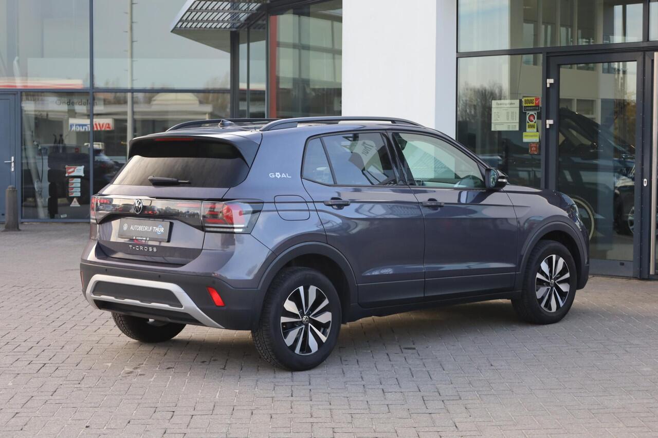 Volkswagen T-Cross 1.0 TSI Life Edition 60mnd 100.000km garantie privacy glas stoelverwarming acc adaptieve cruise control 4 seizoenen banden navigatie draadloos via app connect / carplay light assist climatronic 2 zone ambiente verlichting dimmende binnenspiegel travel ass
