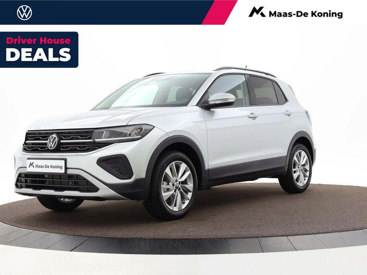 Volkswagen T-Cross Life Edition 1.0 TSI 95 pk 5 versn. Hand · Comfort pakket · Velgen 'ventura', 17 inch lichtmetaal · MEGA Sale - Prijs is incl. inruilbonus -