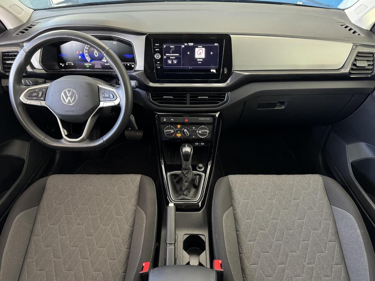 Volkswagen T-Cross 1.0 TSI Life | ¤ 1.000 INRUILPREMIE | Automaat | PDC Voor + Achter | Airco | Voorstoelen verwarmd | Limiter | Carplay ( Vestiging - Vianen )