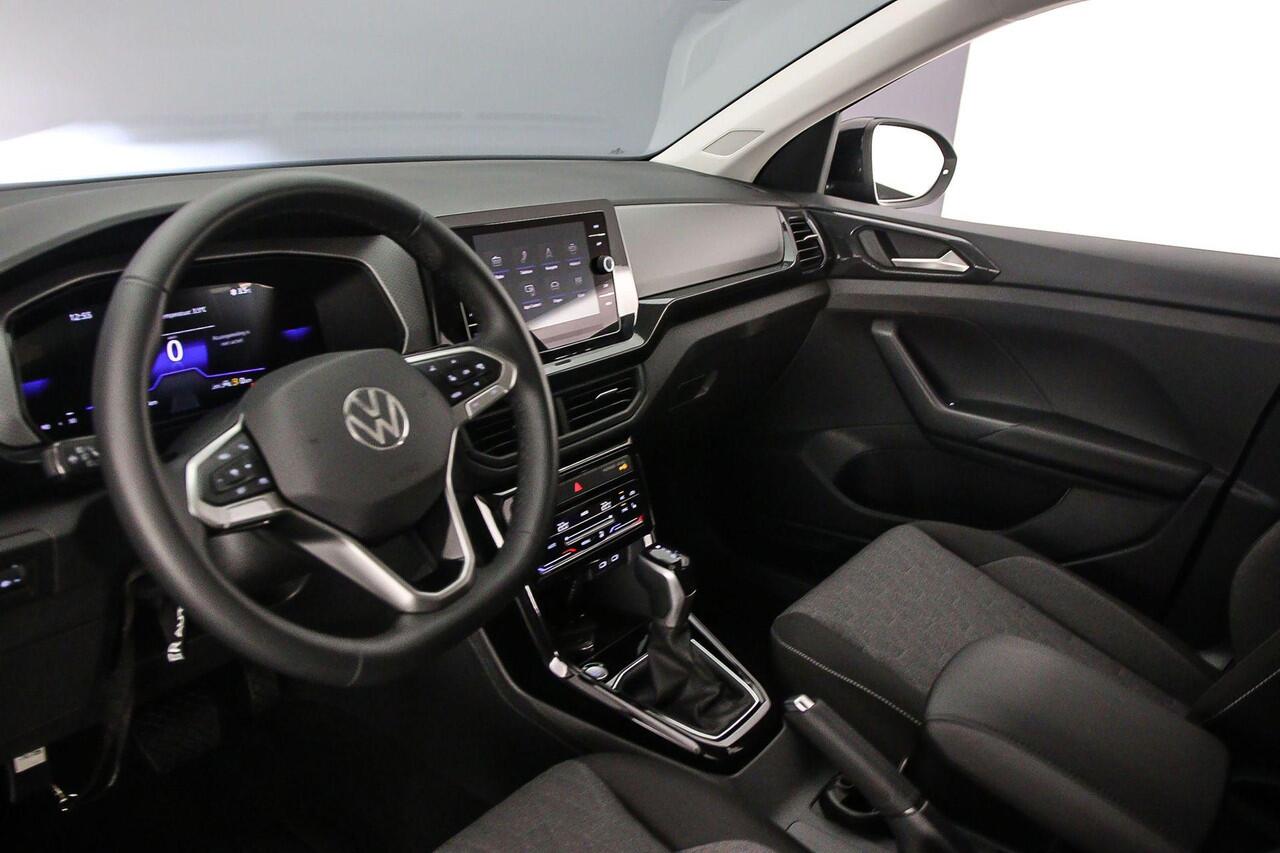 Volkswagen T-Cross Life Edition 1.0 TSI 115pk DSG Automaat Adaptive cruise control, Achteruitrijcamera, Parkeersensoren, LED koplampen, Stoelverwarming, App connect