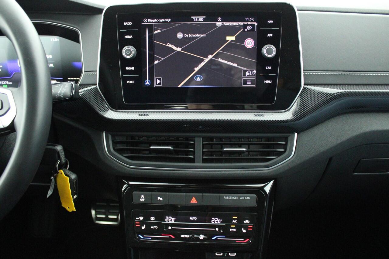 Volkswagen T-Cross 1.0 TSI 116pk DSG R-Line Camera Stoelverwarming Virtual Cockpit Navigatie