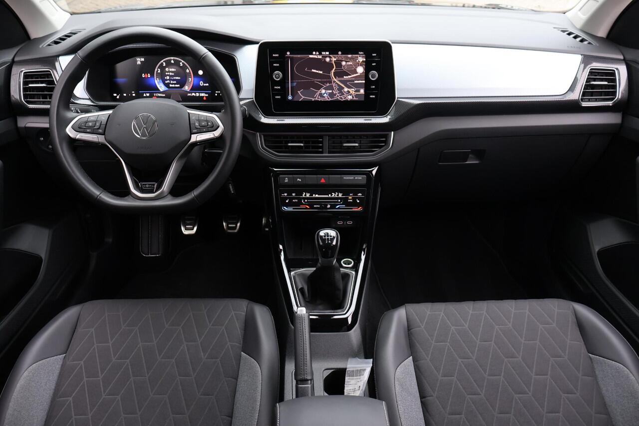 Volkswagen T-Cross 1.0 TSI Life Edition 1e Eigenaar | Volledig Onderh | BTW | Stoelverwarming | Navi | AD Cruise | Carplay | LED | Bots | Keyless | DAB | PDC