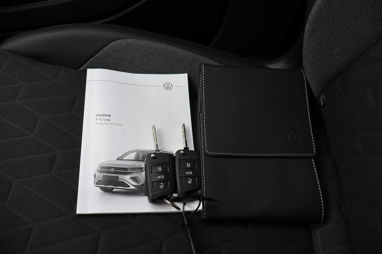 Volkswagen T-Cross 1.0 TSI Life Edition 1e Eigenaar | Volledig Onderh | BTW | Stoelverwarming | Navi | AD Cruise | Carplay | LED | Bots | Keyless | DAB | PDC