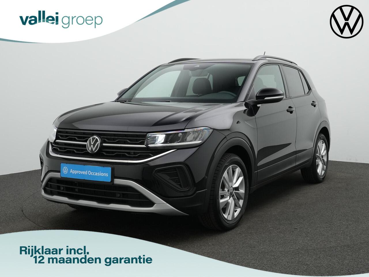 Volkswagen T-Cross 1.0 TSI 115 pk DSG Life Goal Edition | Trekhaak | Stoelverwarming | Adaptive Cruise | Navigatie | Leder/stof