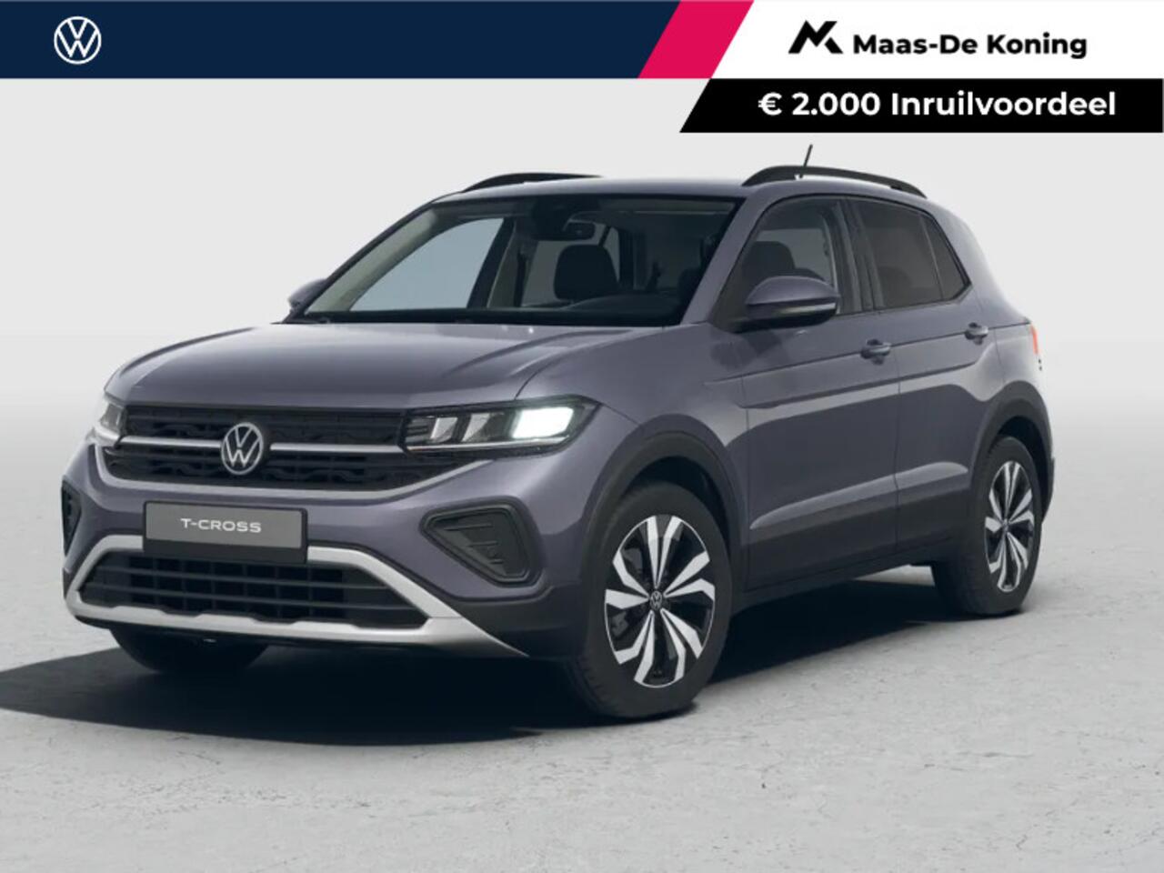 Volkswagen T-Cross Life Edition 1.0 TSI 95 PK 5 versn. Hand · Comfort pakket · Parkeersensoren voor en achter ·