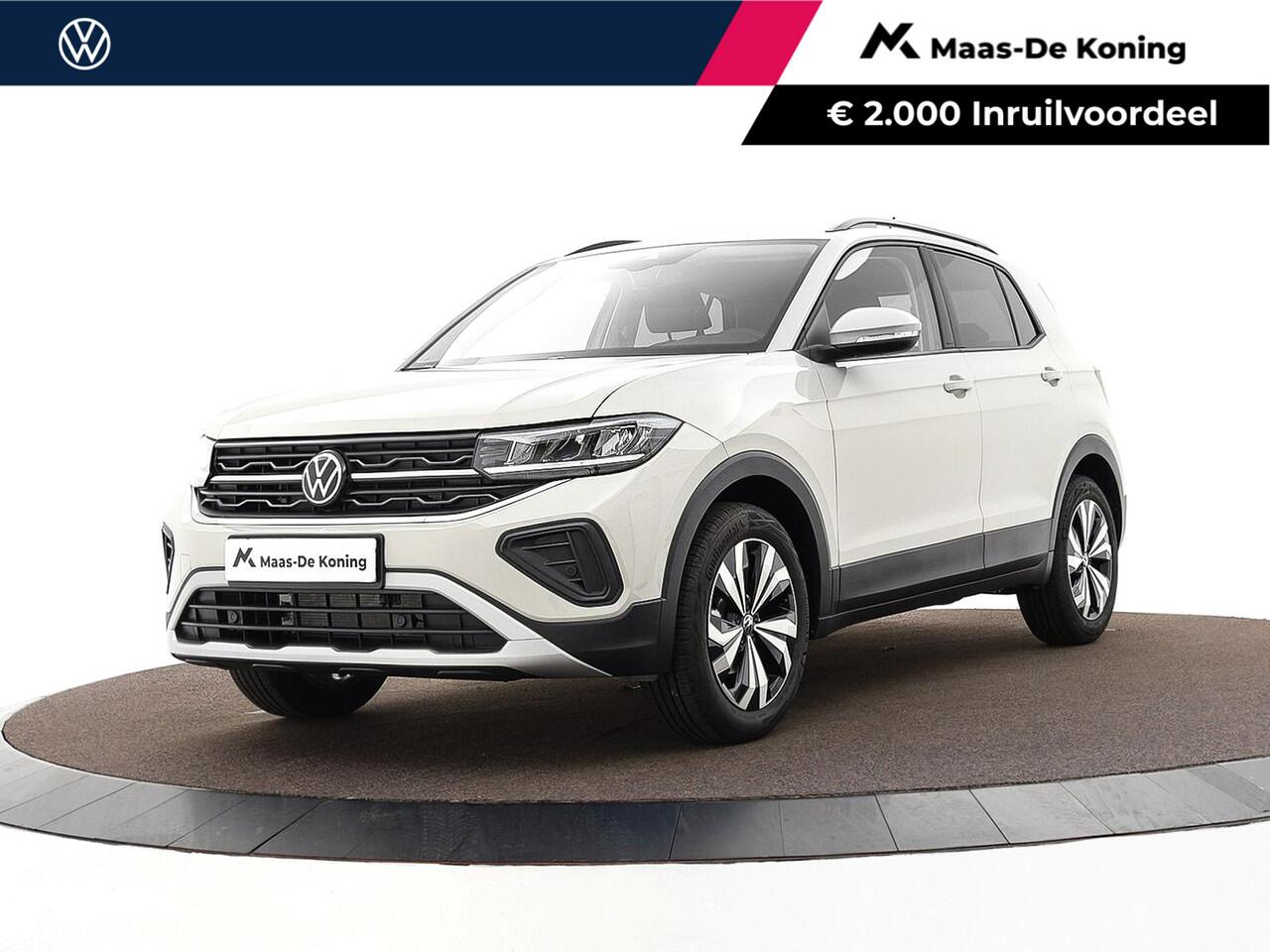 Volkswagen T-Cross Life Edition 1.0 TSI 95 PK 5 versn. Hand · Comfort pakket · Parkeersensoren voor en achter ·