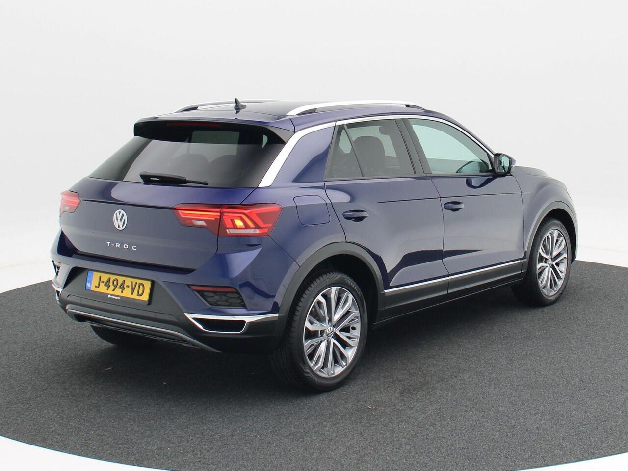 Volkswagen T-Roc 1.5 TSi 150 Pk Sport | Full LED | Navigatie | 18 Inch | Camera | Privacy Glass | Virtual Dashboard | Adaptive Cruise | 107.430 Km!!