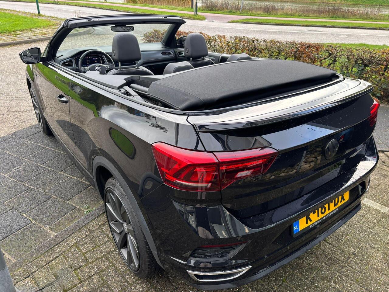 Volkswagen T-Roc Cabrio 1.5 TSI R-Line , Stoel/Stuurverwarming, Super Netjes!, Adaptieve Cruise Control, Dodehoekassistentie, Enz...