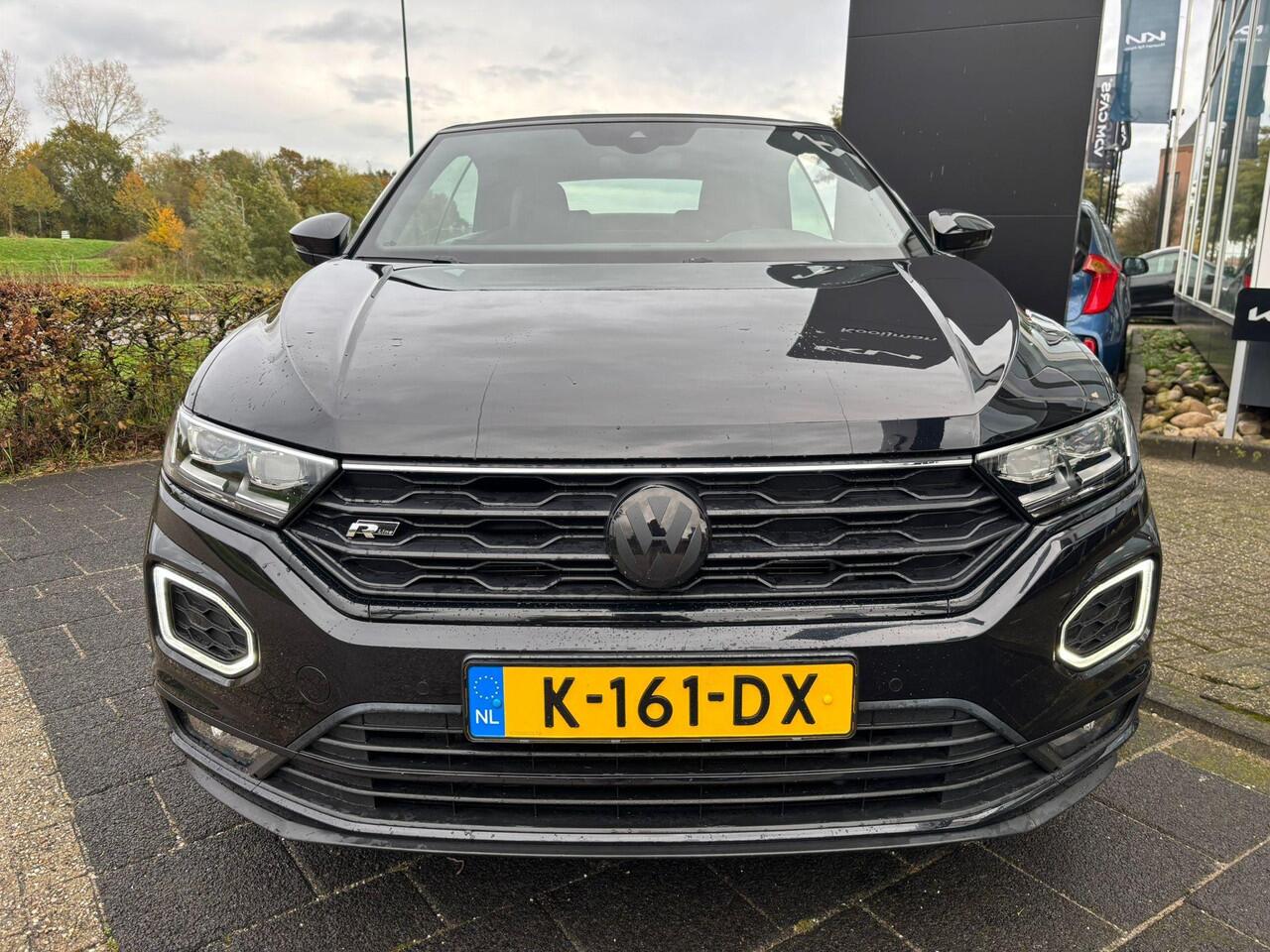 Volkswagen T-Roc Cabrio 1.5 TSI R-Line , Stoel/Stuurverwarming, Super Netjes!, Adaptieve Cruise Control, Dodehoekassistentie, Enz...