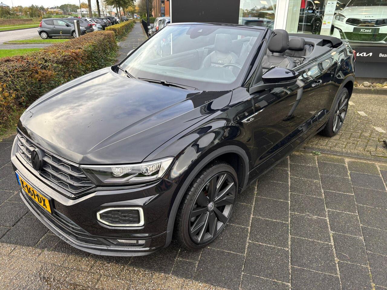 Volkswagen T-Roc Cabrio 1.5 TSI R-Line , Stoel/Stuurverwarming, Super Netjes!, Adaptieve Cruise Control, Dodehoekassistentie, Enz...