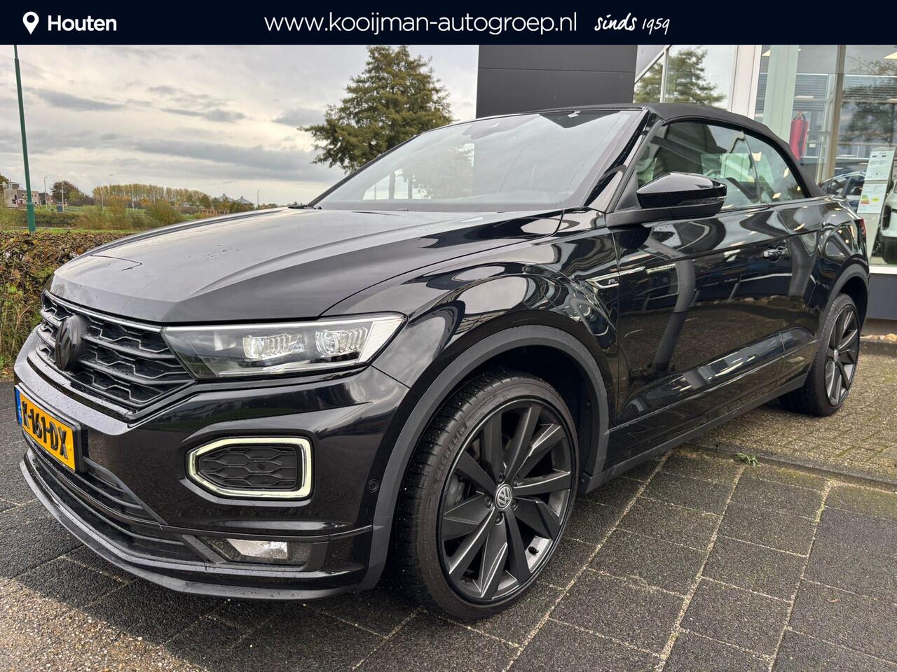 Volkswagen T-Roc Cabrio 1.5 TSI R-Line , Stoel/Stuurverwarming, lederen bekleding, Adaptive Cruise Control, Dodehoekassistentie, Enz...
