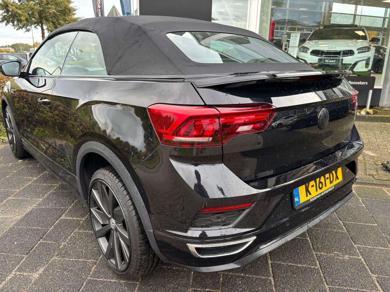 Volkswagen T-Roc Cabrio 1.5 TSI R-Line , Stoel/Stuurverwarming, lederen bekleding, Adaptive Cruise Control, Dodehoekassistentie, Enz...
