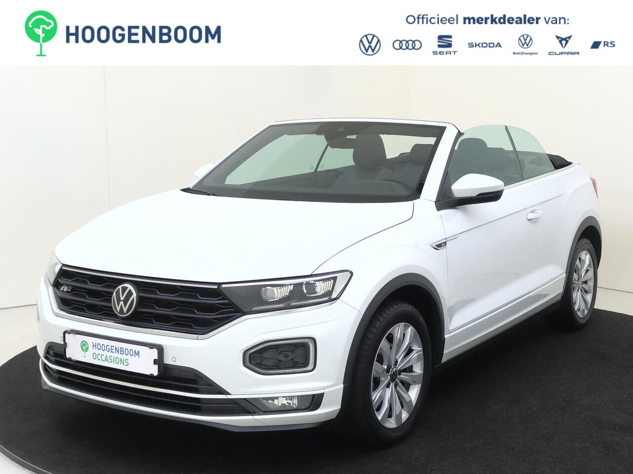 Volkswagen T-Roc Cabrio 1.5 TSI R-Line | Keyless | Navigatie | Digital cockpit Pro | Adaptieve cruise control | LED Plus verlichting | Dodehoek detectie | Elektrisch inklapbare buitenspiegels |