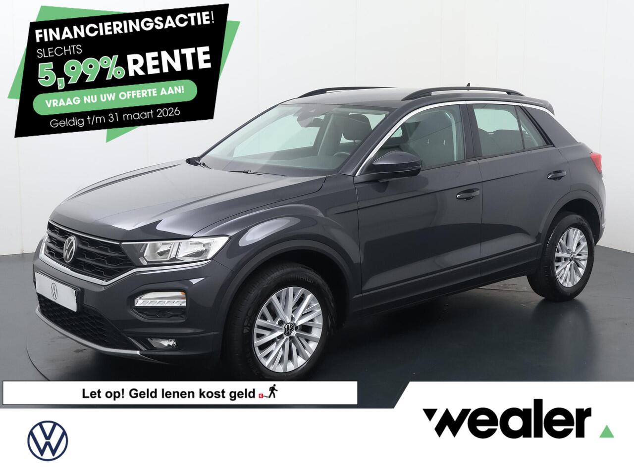 Volkswagen T-Roc 1.0 TSI Style | 110 PK | Adaptive cruise control | Climate control | Navigatiesysteem | Apple Carplay/Android Auto |