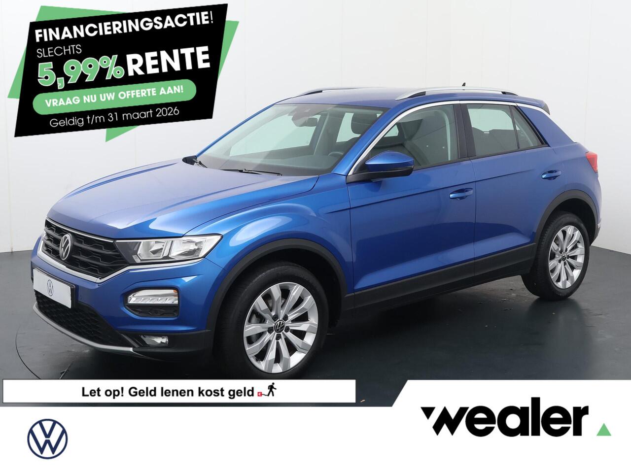 Volkswagen T-Roc 1.0 TSI Style | 110 PK | Climate control | Navigatiesysteem | Adaptive cruise control | navigatiesysteem |