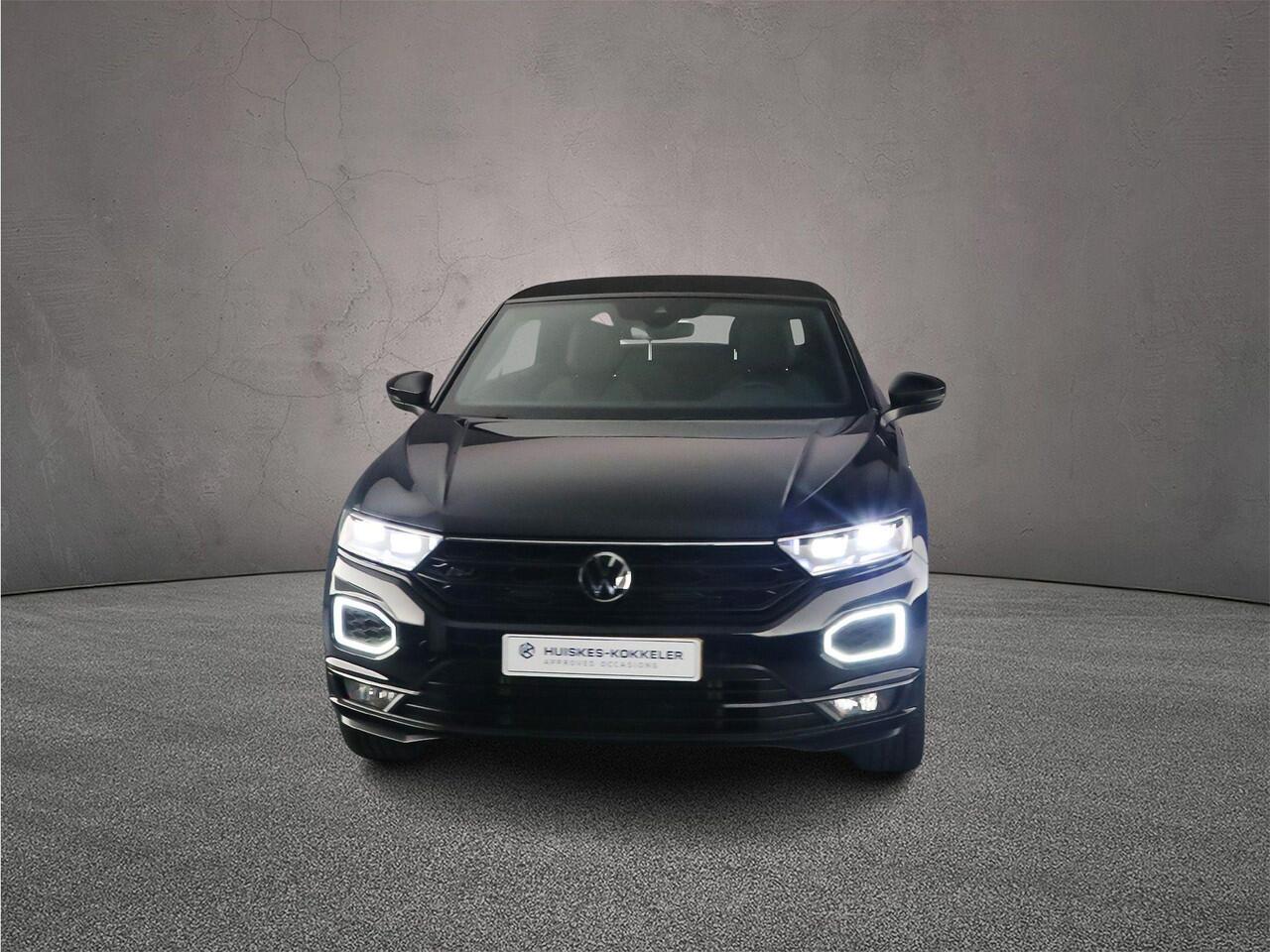Volkswagen T-Roc Cabrio R-Line 1.5 TSI 150pk DSG Automaat Adaptive cruise control, LED matrix koplampen, Navigatie, Parkeersensoren, App connect, DAB, Radio