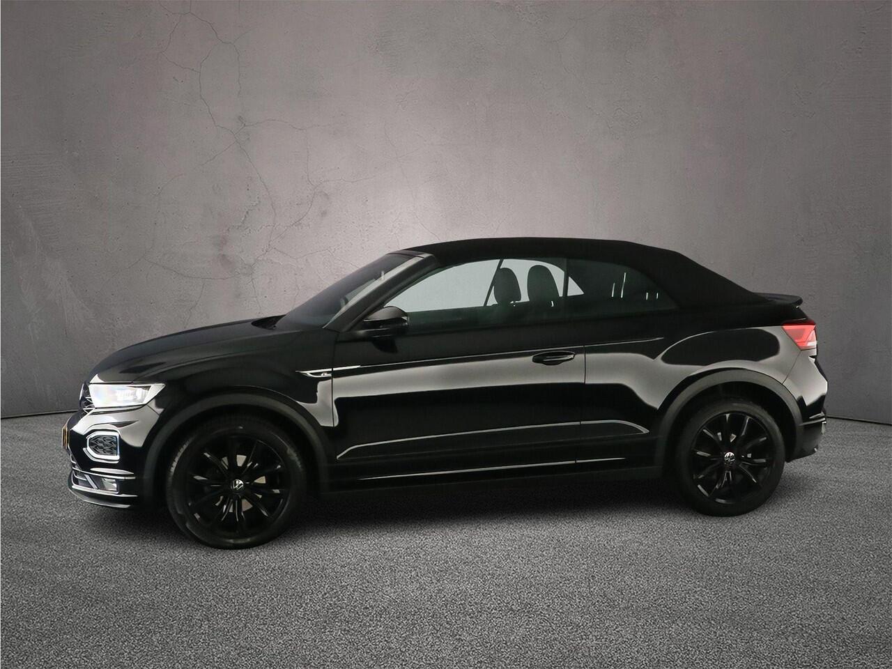 Volkswagen T-Roc Cabrio R-Line 1.5 TSI 150pk DSG Automaat Adaptive cruise control, LED matrix koplampen, Navigatie, Parkeersensoren, App connect, DAB, Radio