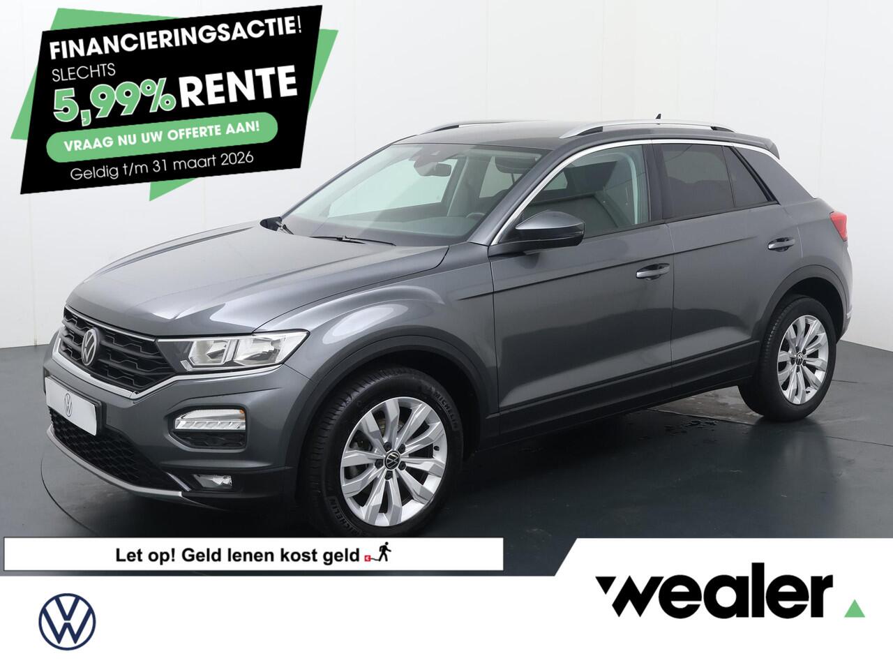 Volkswagen T-Roc 1.0 TSI Style | 110 PK | Adaptive cruise control | Parkeersensoren | Apple Carplay/Android Auto |
