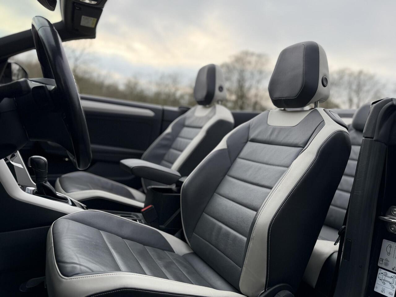 Volkswagen T-Roc Cabriolet 1.5 DSG Style | Leder | LED | 18 Inch | Digitaal Dashboard | Adaptive Cruise | Stuur- en Stoelverwarming