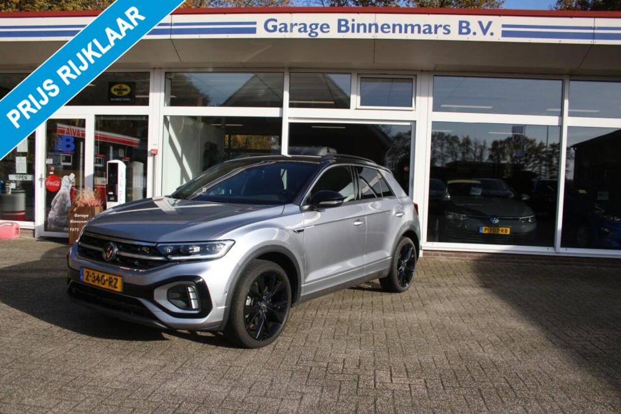 Volkswagen T-Roc 1.5 TSI R-Line Business+, Stoel en stuurverw, Navi, PDC, Zw hemelbekl.
