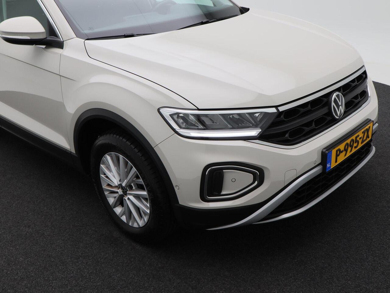 Volkswagen T-Roc 1.0 TSi 110 Pk Life Business | Ascot Grey | Navigatie | LED | 16 Inch | Camera | Stoelverwarming | Parkeersensoren | Adaptive Cruise | 97.091 Km!!