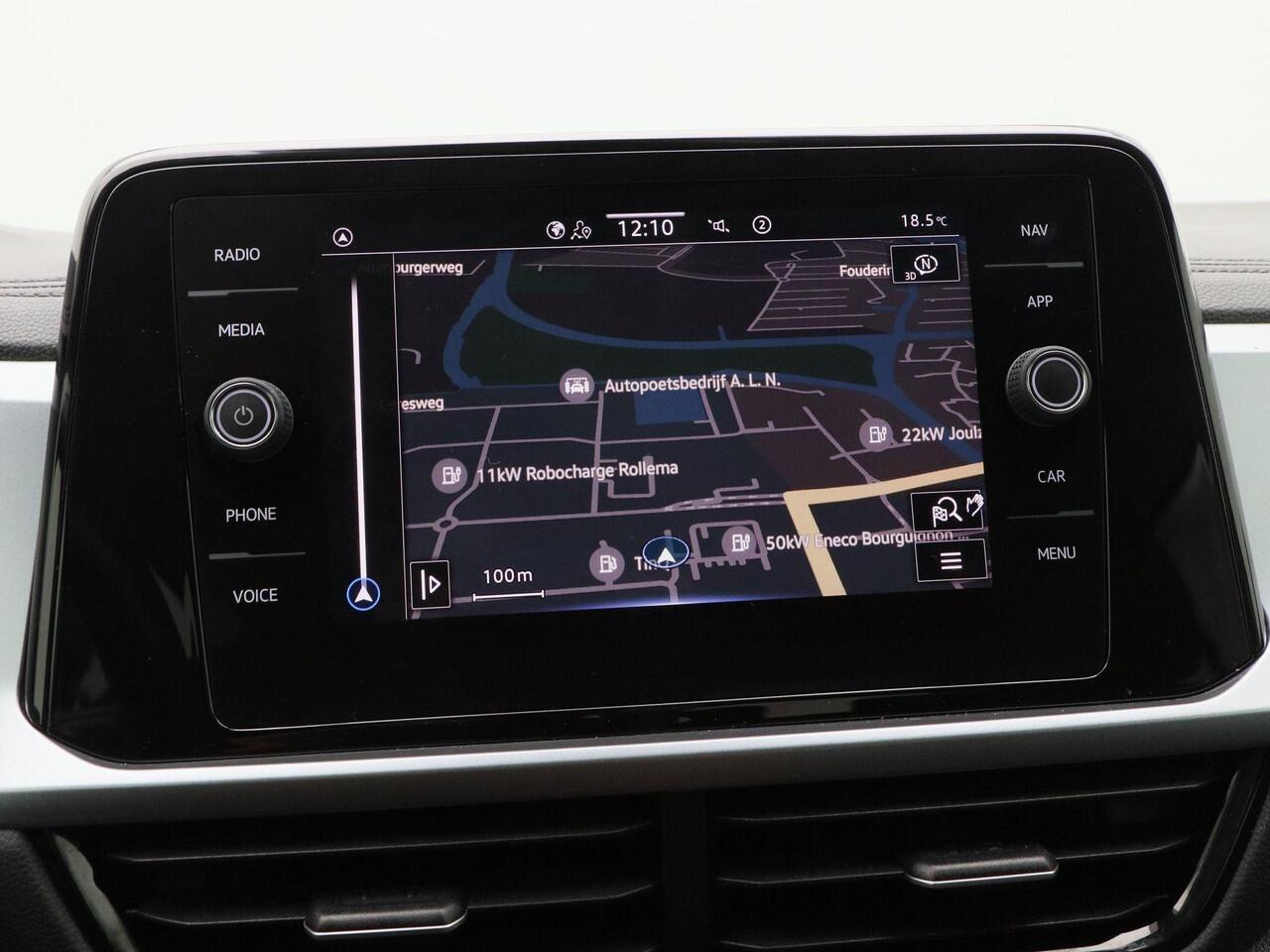 Volkswagen T-Roc 1.0 TSi 110 Pk Life Business | Ascot Grey | Navigatie | LED | 16 Inch | Camera | Stoelverwarming | Parkeersensoren | Adaptive Cruise | 97.091 Km!!