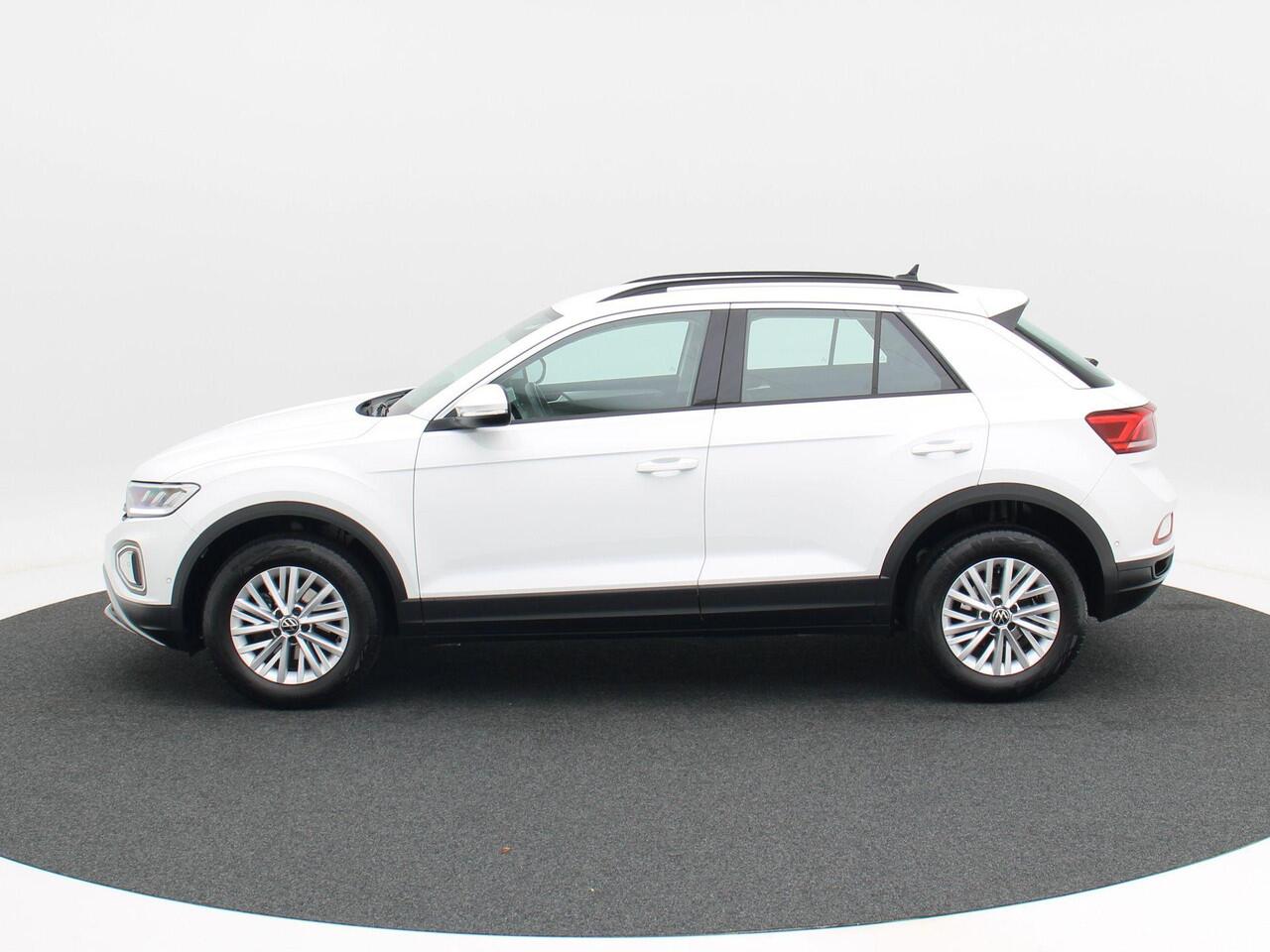 Volkswagen T-Roc 1.0 TSi 110 Pk Life Business | Carplay | Parkeersensoren | Stoel Verwarming | Leder Stuur | Climate Control | Digitaal Dashboard | LED | 16 Inch | 73.415 Km