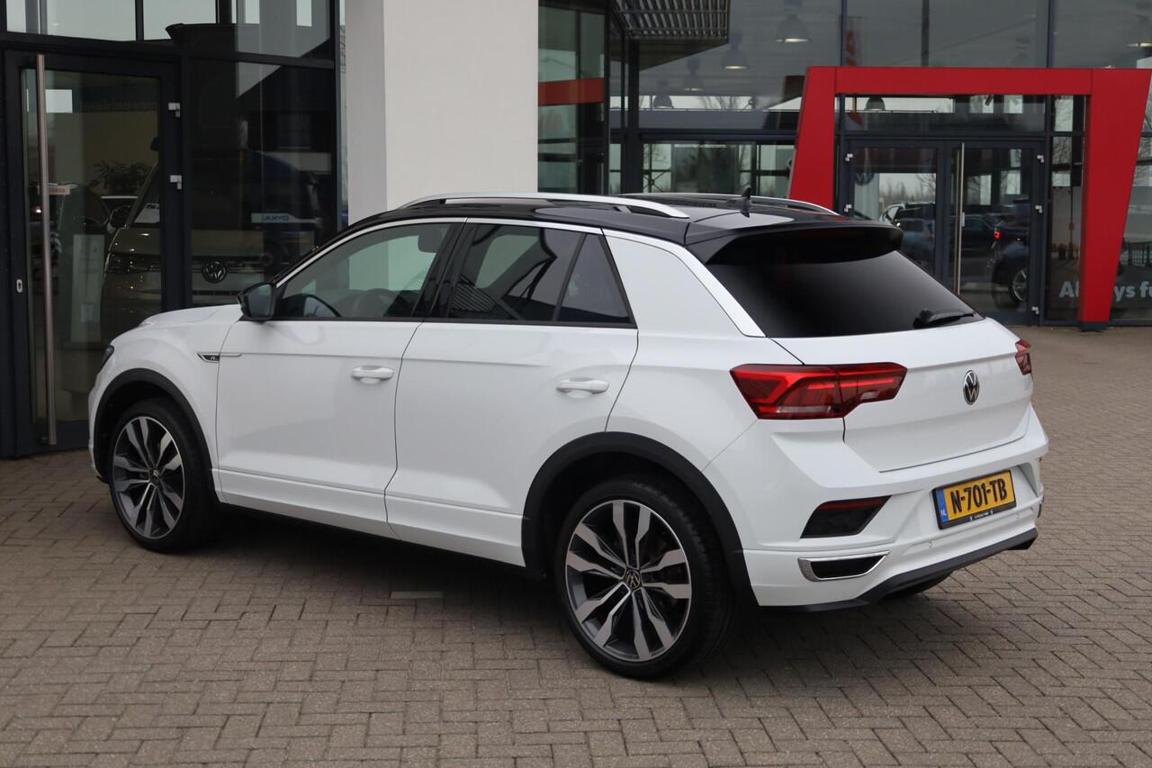 Volkswagen T-Roc 1.5 TSI Sport Business R 150PK / 110kW DSG, NL auto nieuw door ons geleverd, navigatie, achteruitrijcamera (rear view), parkeersensoren voor en achter (pdc), LED koplampen, elektrisch verstel-, verwarm- en inklapbare buitenspiegels (spiegel pakket), elekt
