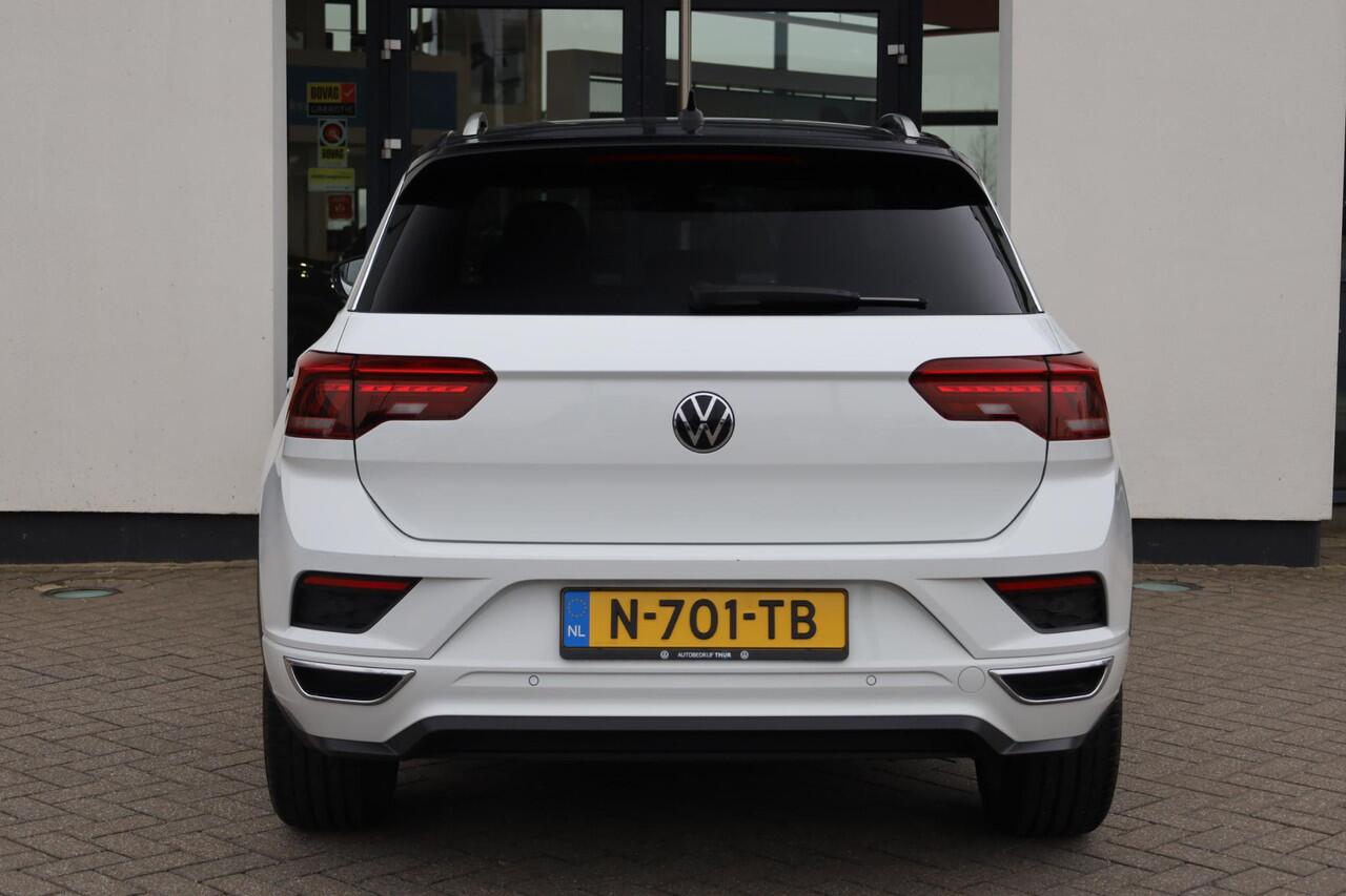 Volkswagen T-Roc 1.5 TSI Sport Business R 150PK / 110kW DSG, NL auto nieuw door ons geleverd, navigatie, achteruitrijcamera (rear view), parkeersensoren voor en achter (pdc), LED koplampen, elektrisch verstel-, verwarm- en inklapbare buitenspiegels (spiegel pakket), elekt