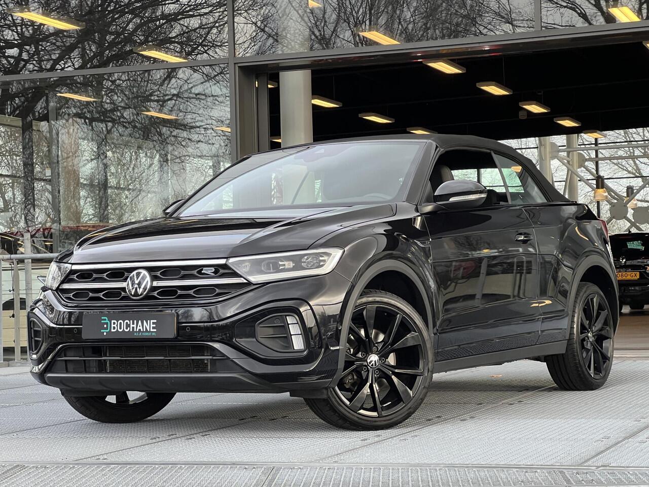 Volkswagen T-Roc Cabrio 1.5 TSI R-Line Automaat 150PK | Lederen bekleding | Carplay/Android | Adaptieve Cruise Control | 19'' Misano Velgen | Achteruitrijcamera