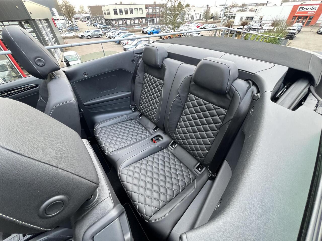 Volkswagen T-Roc Cabrio 1.5 TSI R-Line Automaat 150PK | Lederen bekleding | Carplay/Android | Adaptieve Cruise Control | 19'' Misano Velgen | Achteruitrijcamera