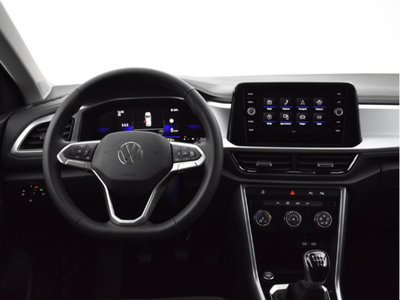 Volkswagen T-Roc Life Edition 1.0 TSI 116 pk 6 versn. Hand · Airconditioning automatisch, 2-zone (climatronic) · Multimedia pakket · Prijs is incl inruilbonus · MEGA Sale