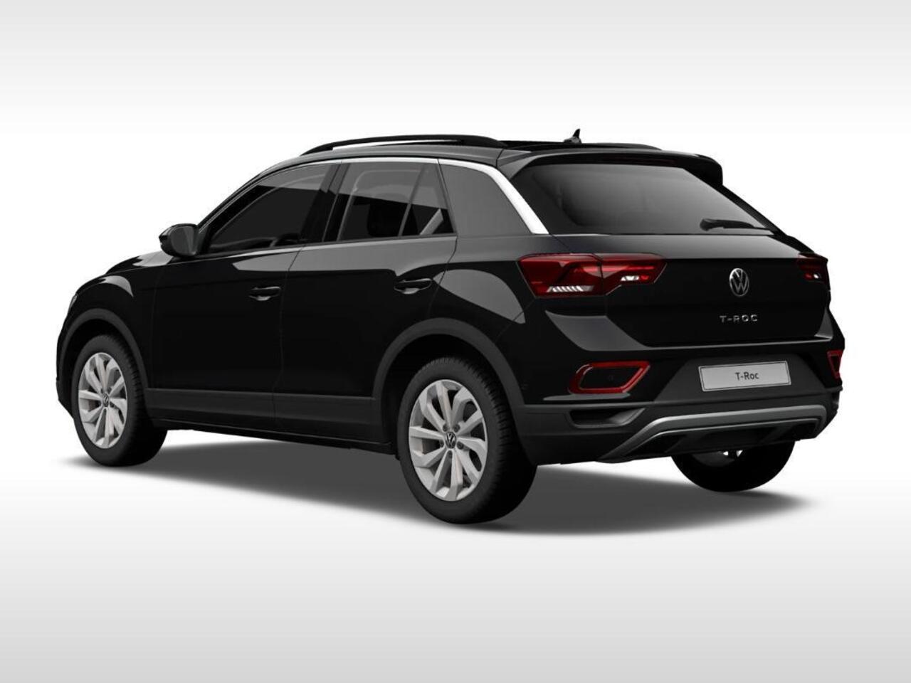 Volkswagen T-Roc Life Edition 1.0 TSI 116 pk 6 versn. Hand · Airconditioning automatisch, 2-zone (climatronic) · Multimedia pakket · Oranje Edition · Prijs is incl inruilbonus · MEGA Sale